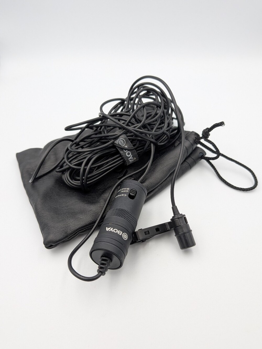 BOYA lavalier lapel microphone